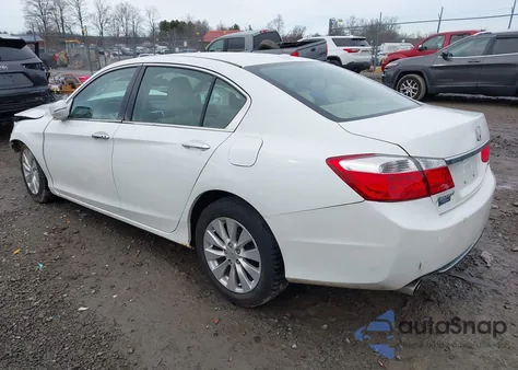 2013 Honda Accord Ex-L V-6 из США, поврежденный, VIN 1HGCR3F85DA010414